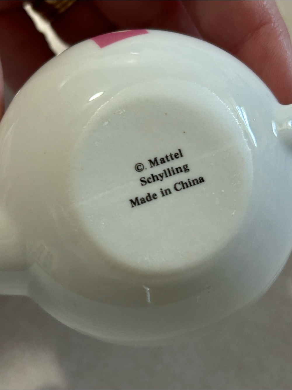 Vintage Barbie 13 piece Porcelain Tea Set 2001 Mattel - Picture 9 of 15